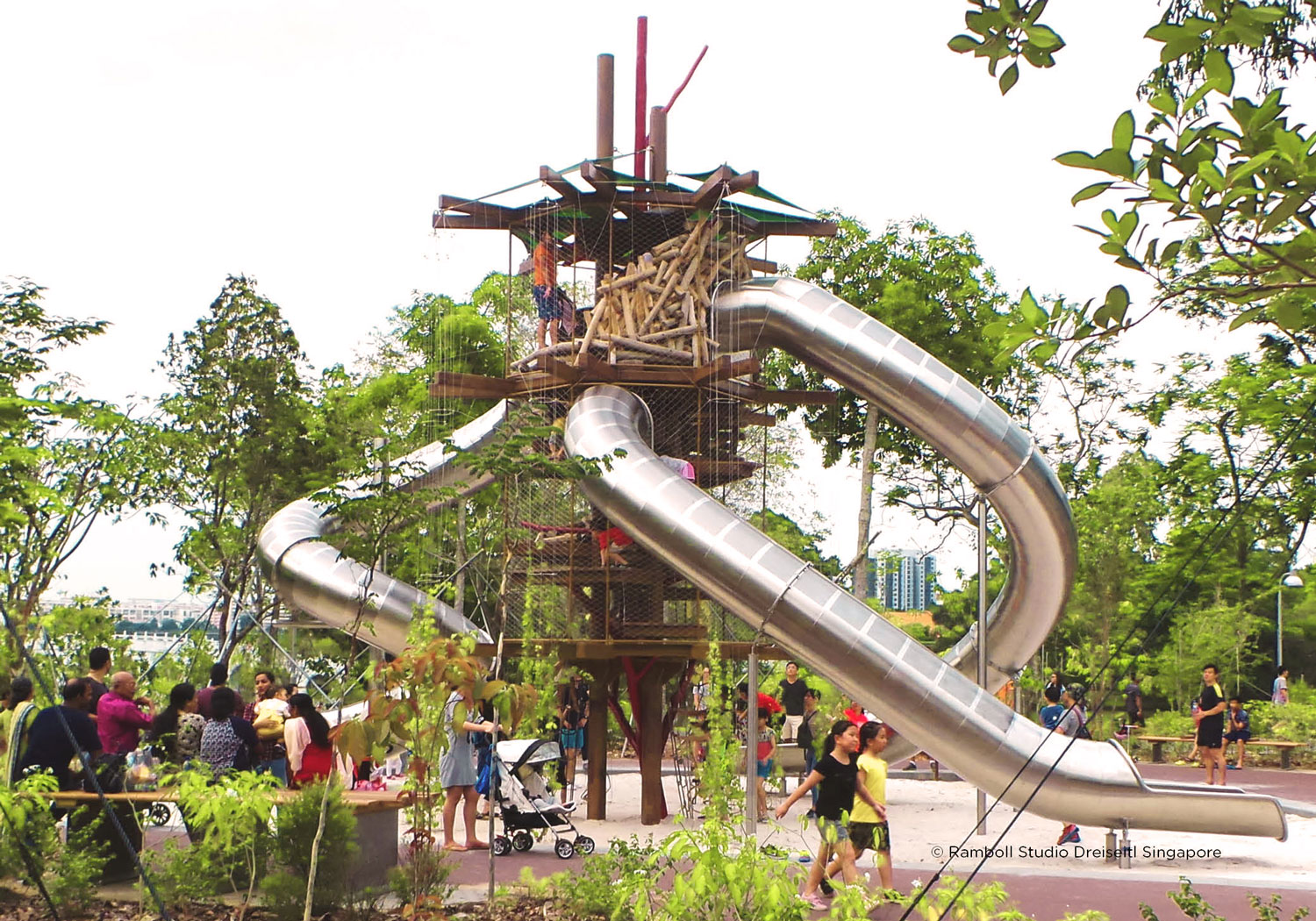 新加坡 Lakeside Garden · 寓教于乐的湿地生态公园-19