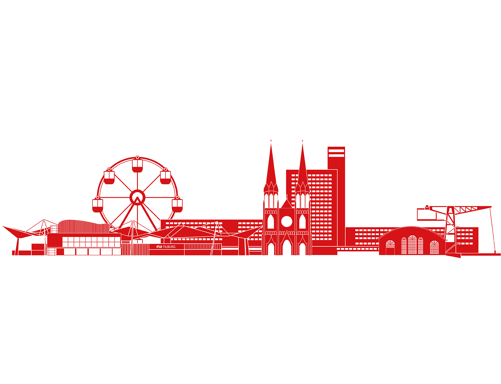 Tilburg经济空间愿景规划丨NetherlandsTilburg丨Urhahn,Rebel,SpringCo-1