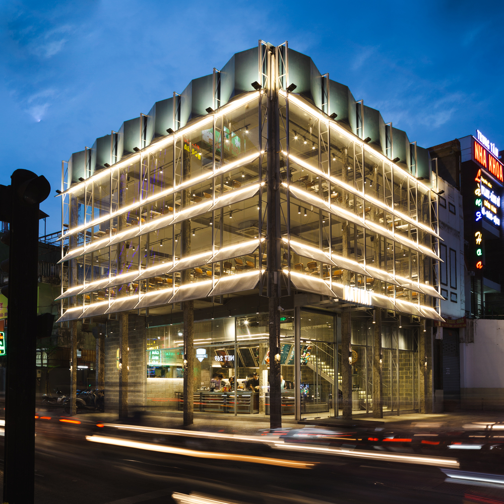 越南工业风餐厅丨Sawadeesign Studio-13