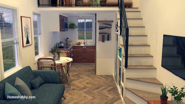 3·6米带卧室阁楼的小房子设计-8