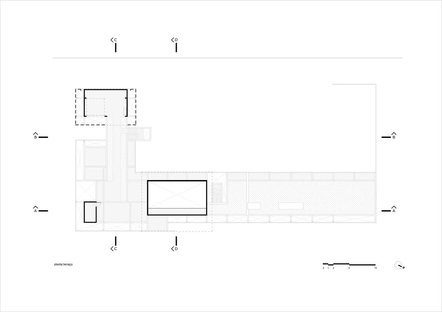 “牛奶蜂巢”屋｜White Bricks 住宅丨巴西巴西利亚丨BLOCO Arquitetos-54