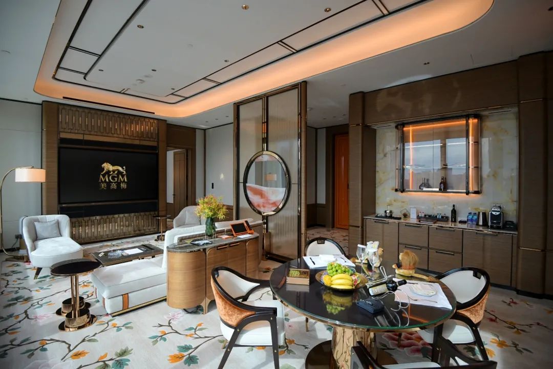 澳门美狮美高梅酒店顶层御狮别墅丨中国澳门丨Kohn Pedersen Fox（KPF）-69