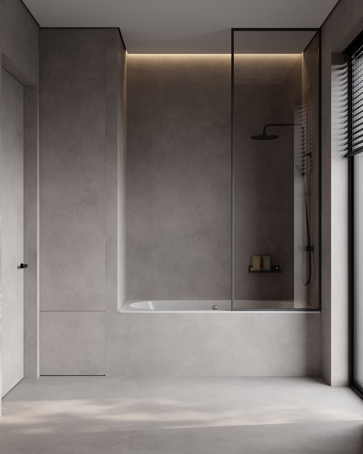 高级灰调 别墅简约空间设计！-25