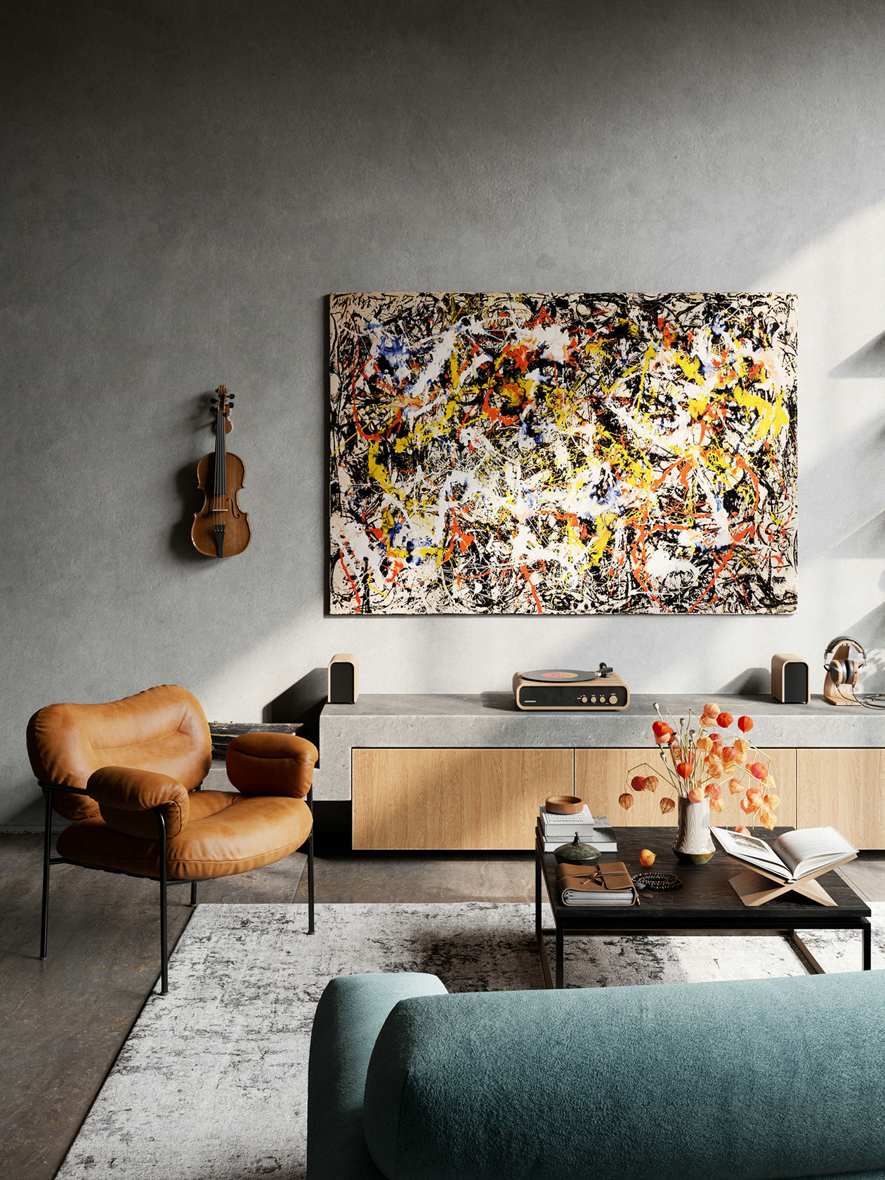 复式小空间公寓设计-3