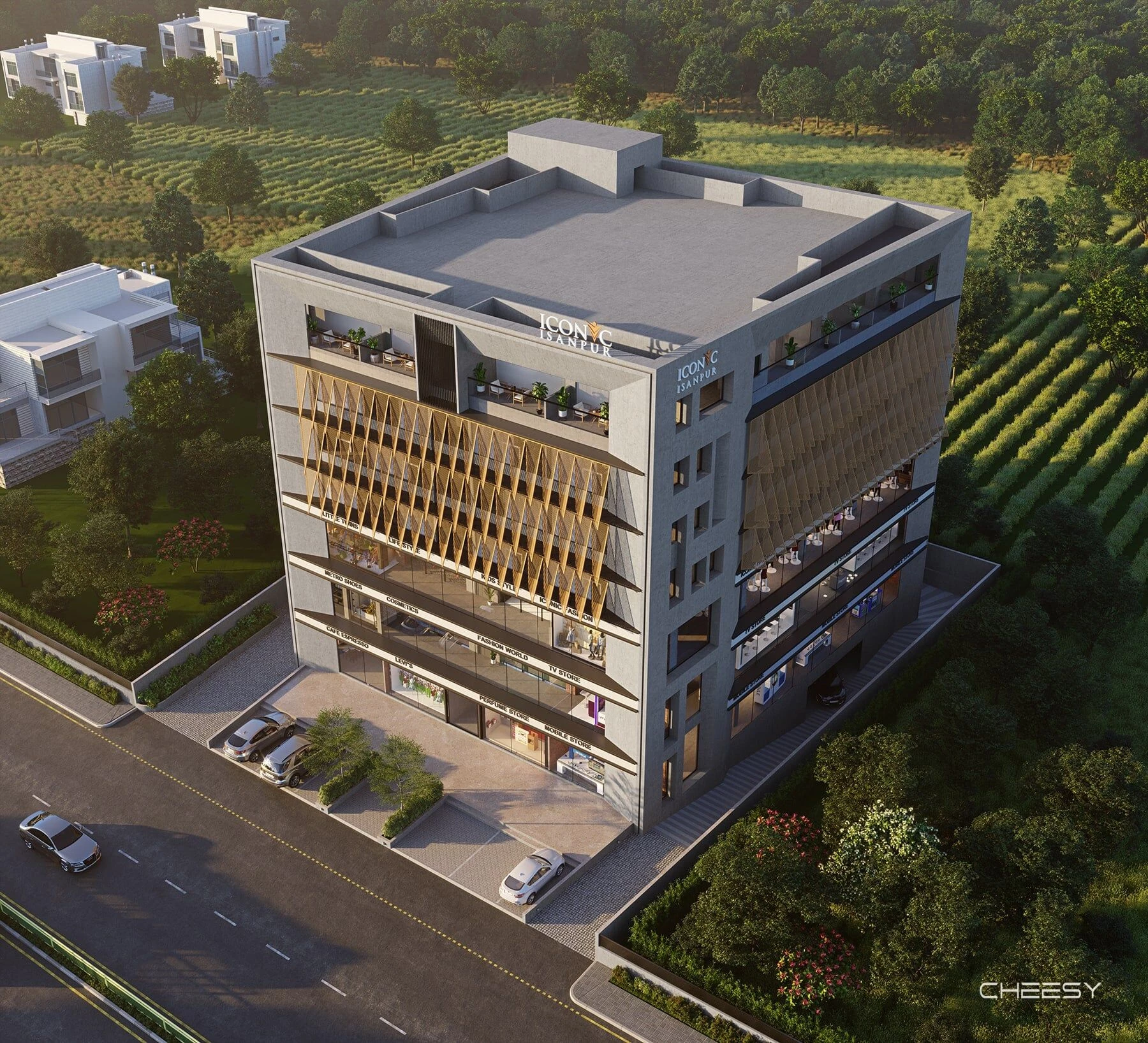 印度 Isanpur 的"Cheesy Visual Studio"办公室设计-7