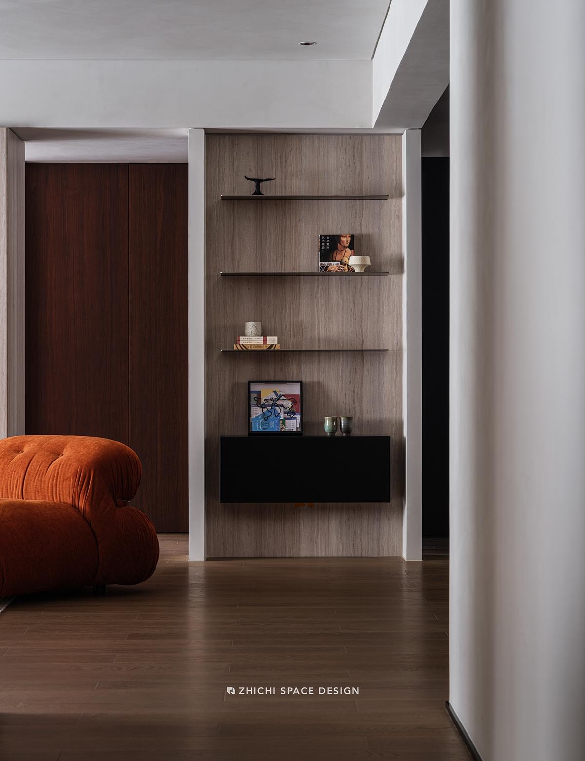 咫尺新作︱『无界,有序,有光』,180㎡知识分子理想国-20