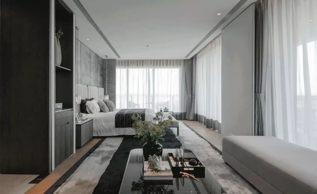 以山水墨画为灵感源头，武汉华侨城原岸样板间  吴滨-36