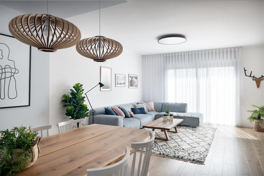 狭长的拉脱维亚式公寓精致设计丨室内设计师塔利·科恩·利德-12