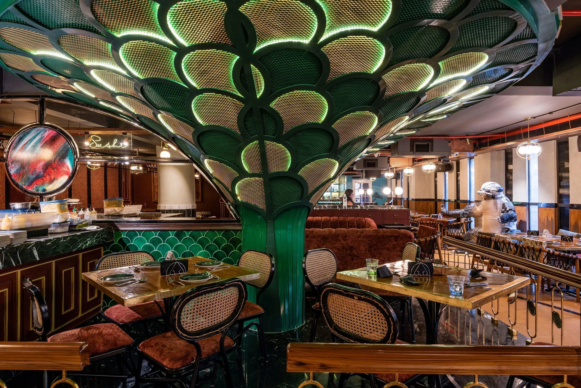 彩绘盛宴 · 印度东德里“Pikkle”餐厅-7