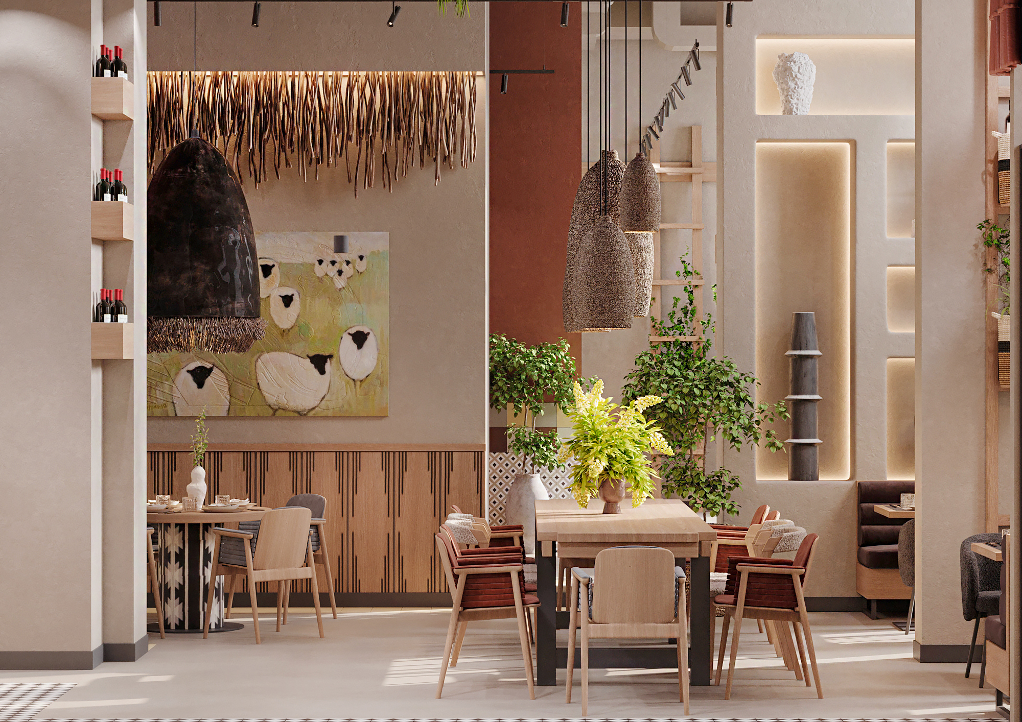 格鲁吉亚餐厅Алубали丨俄罗斯莫斯科丨Muravina Anna等四人-20