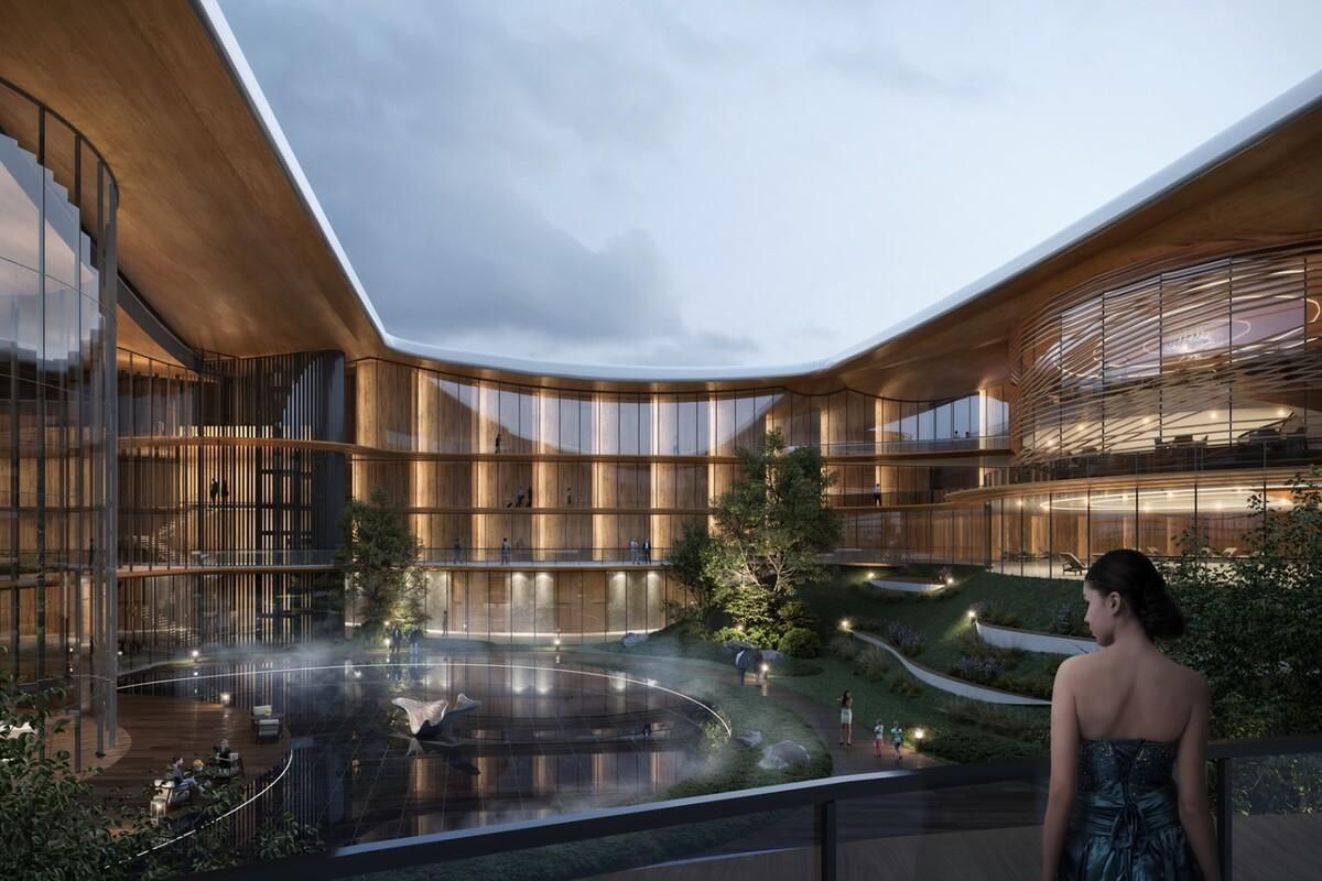 武汉湖光序曲酒店建筑设计丨中国武汉丨维思平建筑设计-47