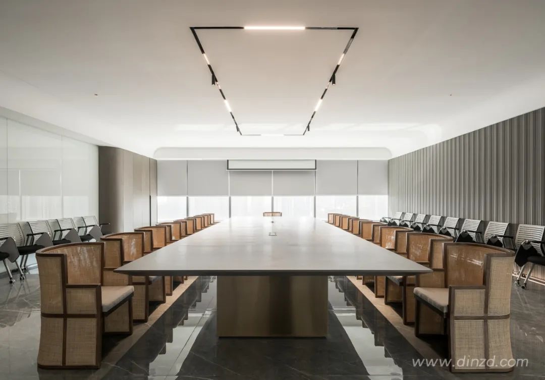 深圳现代办公空间 | 方圆之间，昼夜间流动的时间与空间-30