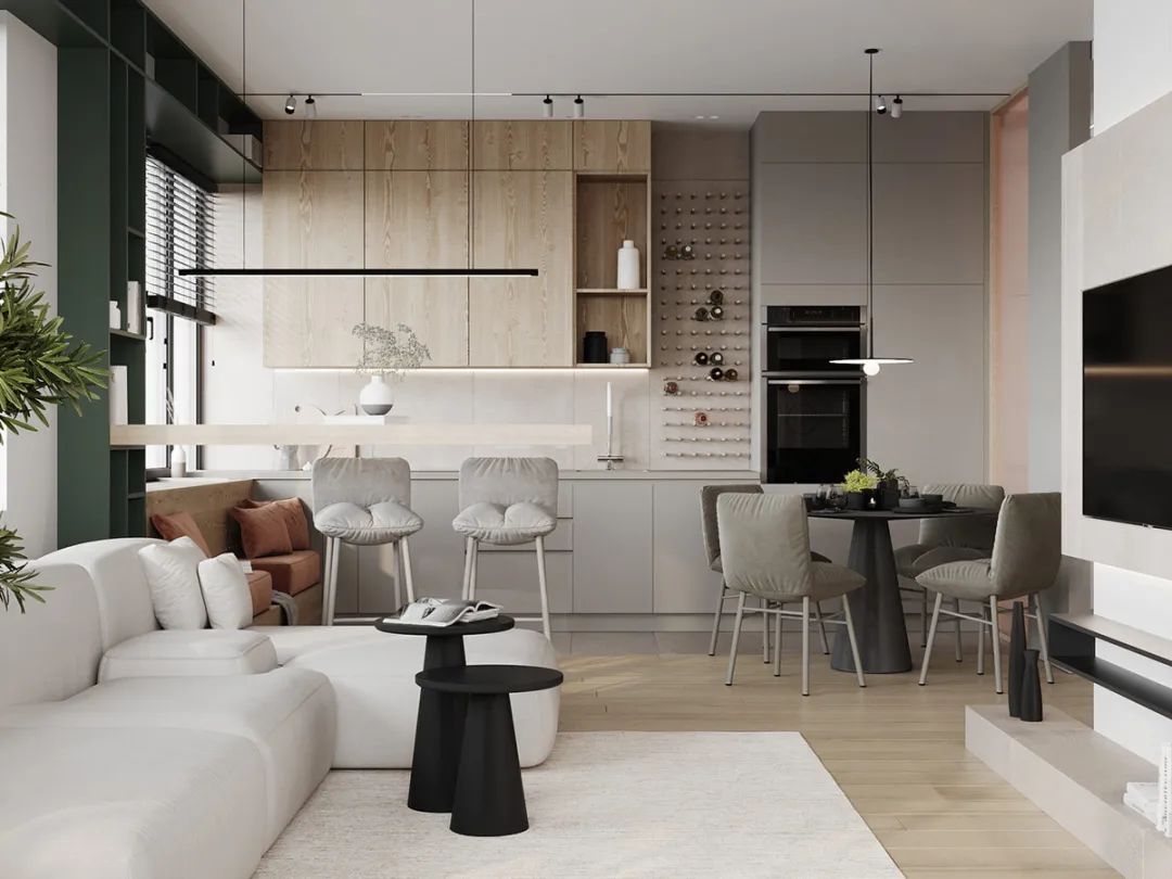 现代家居设计典范丨Simple Form Interiors-10