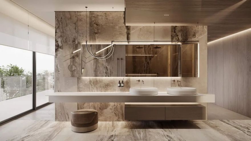 现代极简乡村别墅设计丨Yevhen Zahorodnii-64