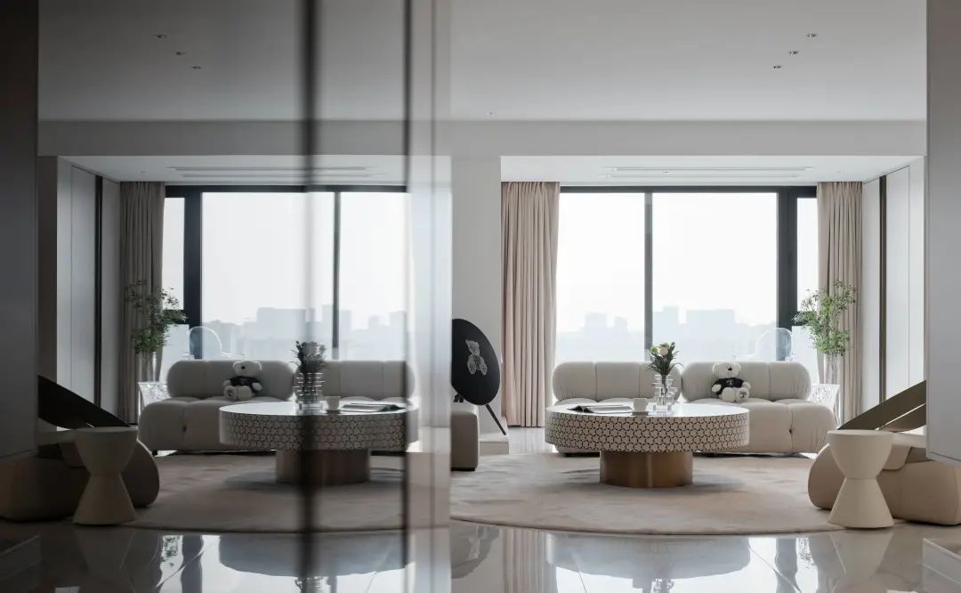 敔山湖畔春暖花开 · 苏鸣设计师的185㎡白色浪漫主义私宅丨尺度设计-17