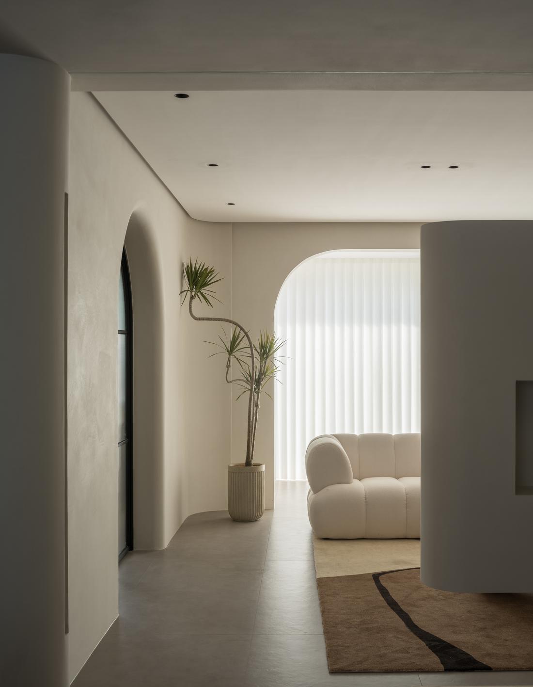 多曲线极简空间设计-32