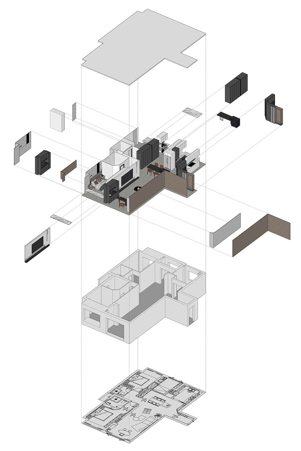 私宅:意式极简,简而非凡丨中国自贡丨名筑设计-65