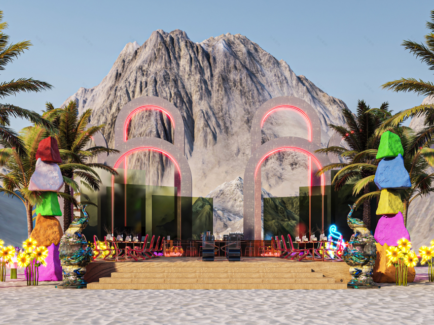 Restaurant Inside a Mountain With Modern Materials-14