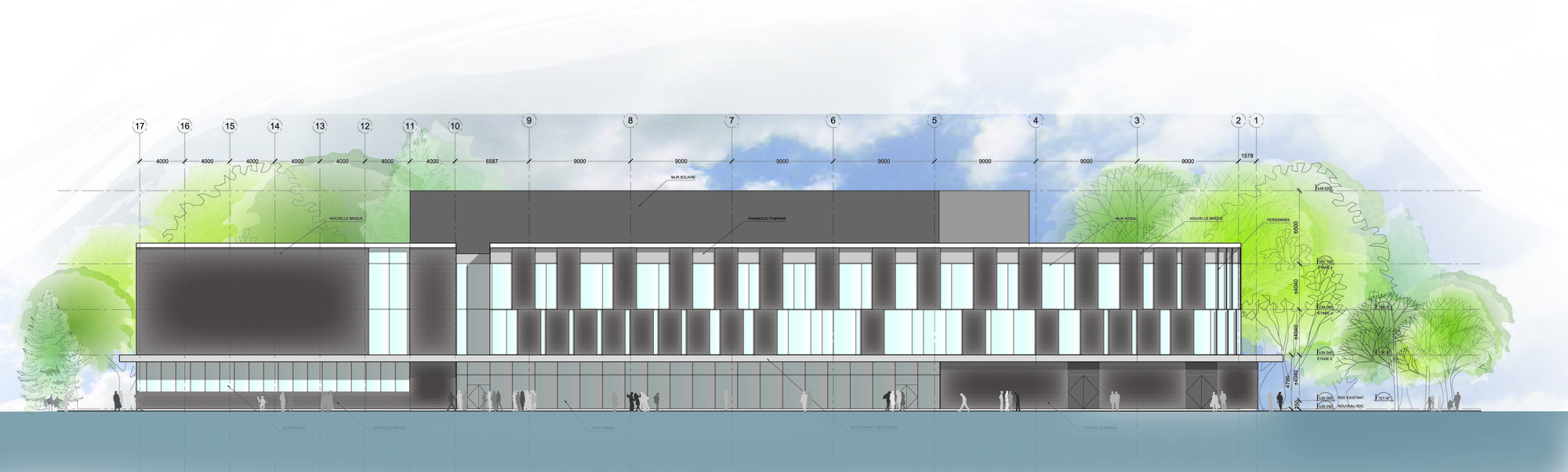 Jodoin Lamarre Pratte architectes Marosi Troy Architectes丨教育建筑丨Collège Saint-Louis-33