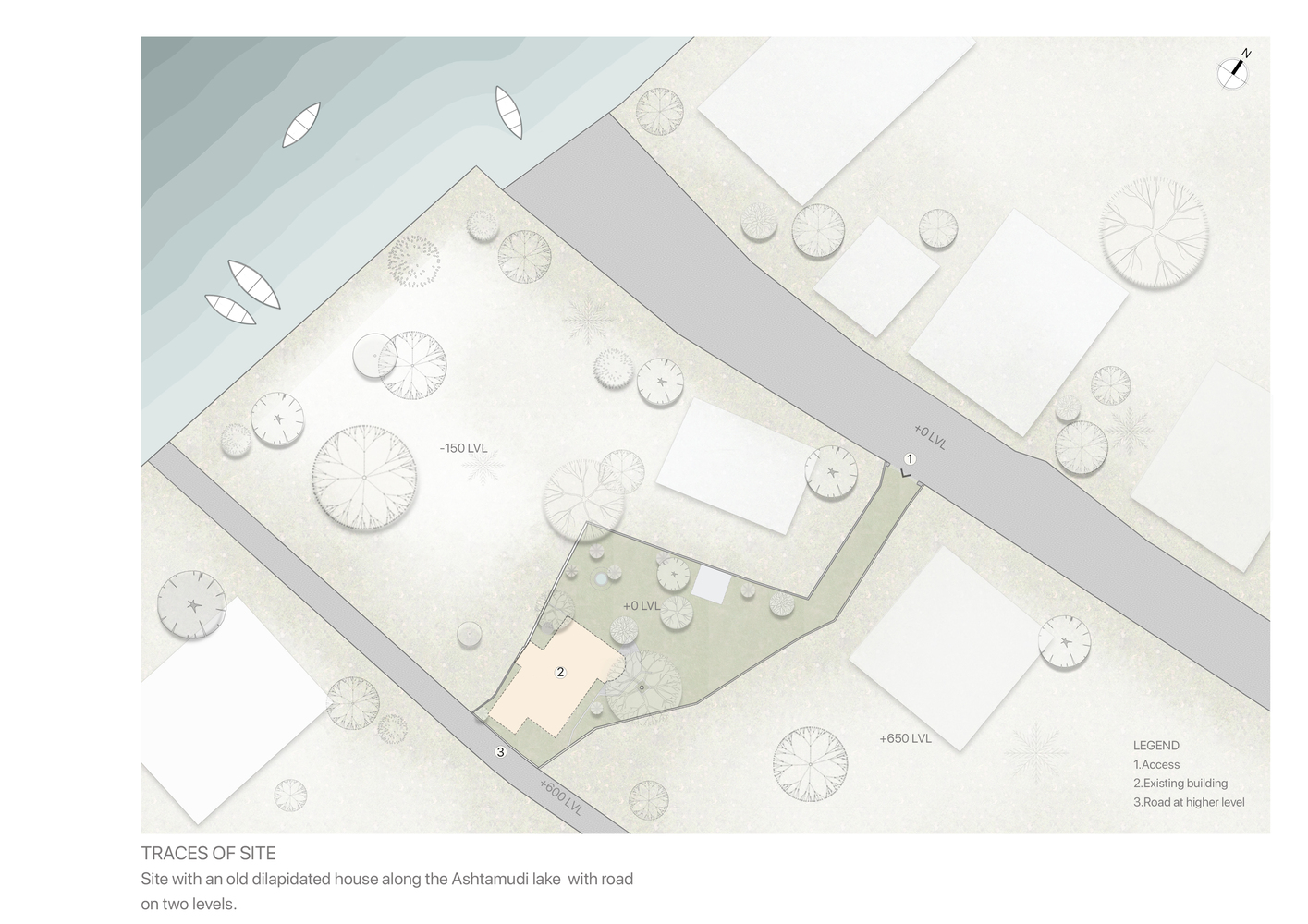 印度科拉姆湖畔的“差异化”可持续住宅设计-47