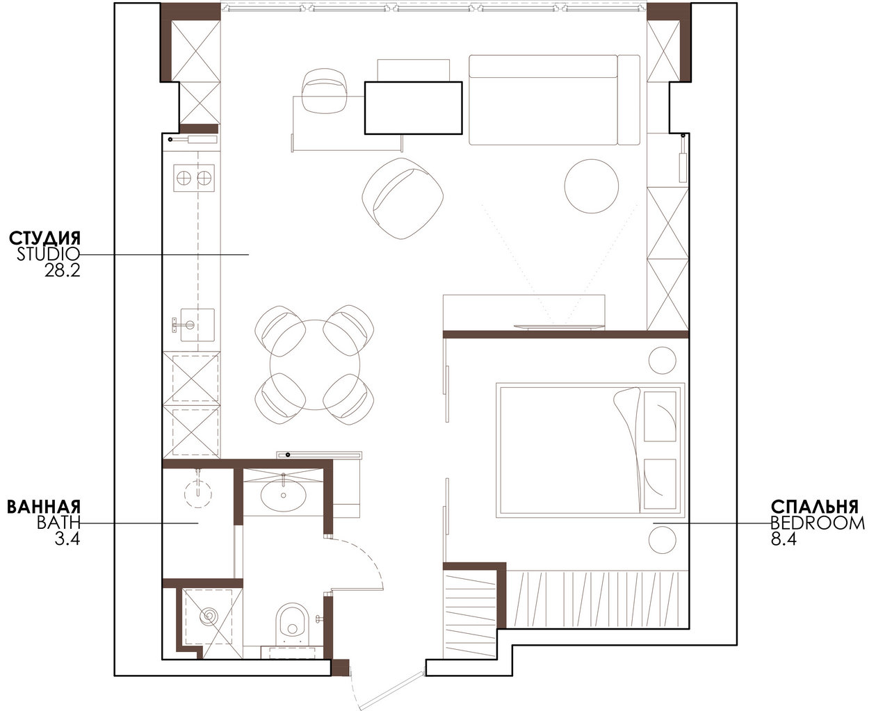 小空间公寓设计-0