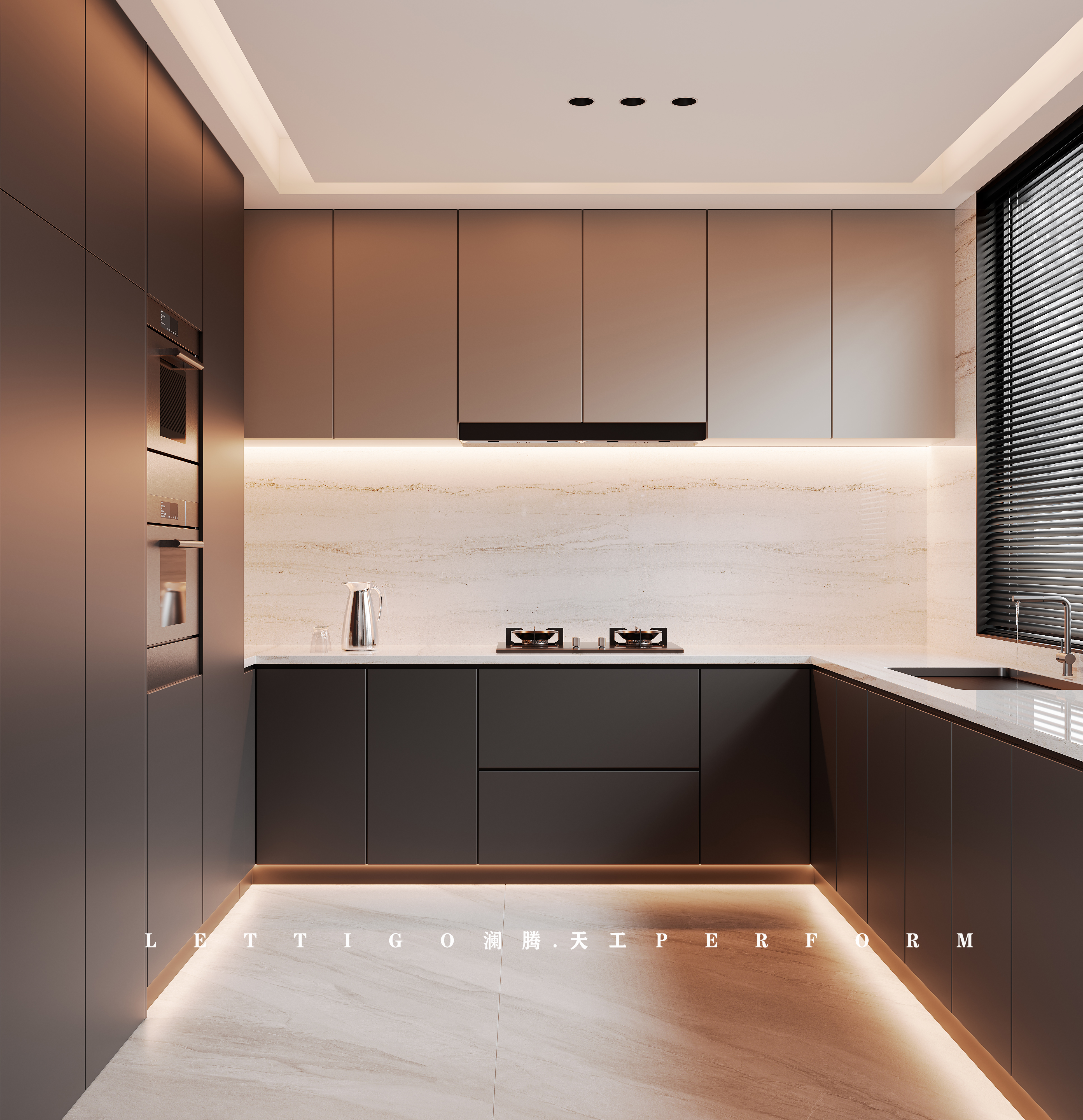 暖调轻奢系列别墅|一眼万年的家✔-7