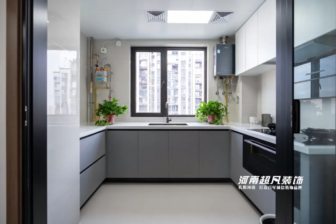 完工首发丨二七区中铁电气化家园，128㎡现代简约，让空间回归纯粹-110