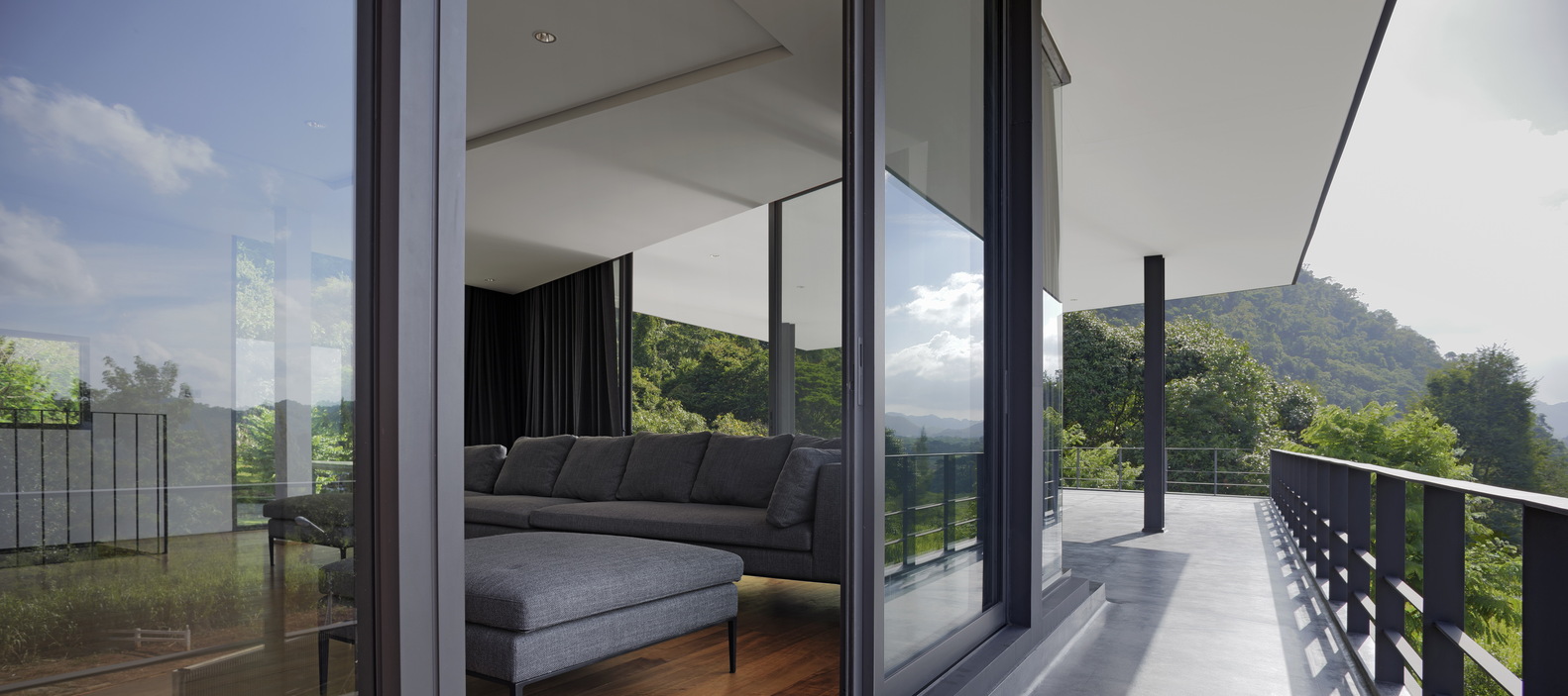 泰国 Khaoyai 度假屋,与自然共生的绿色家园-63