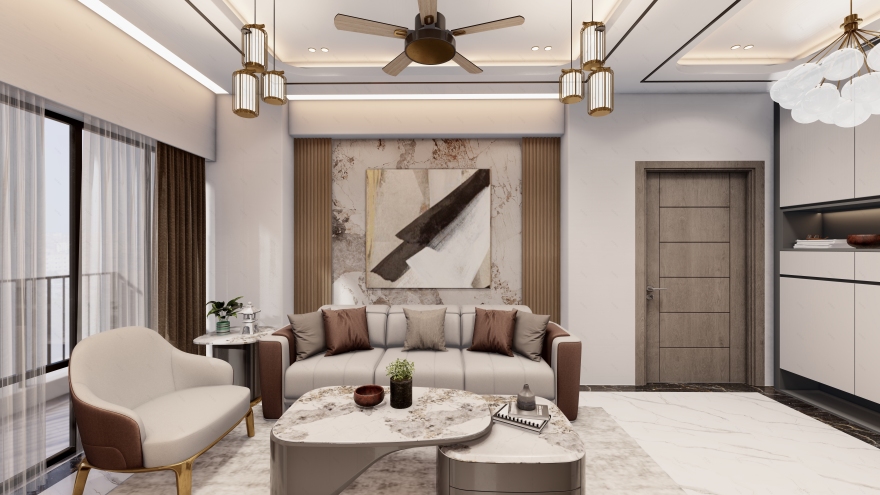 Mr· Forhad的3D室内可视化项目丨孟加拉国-2