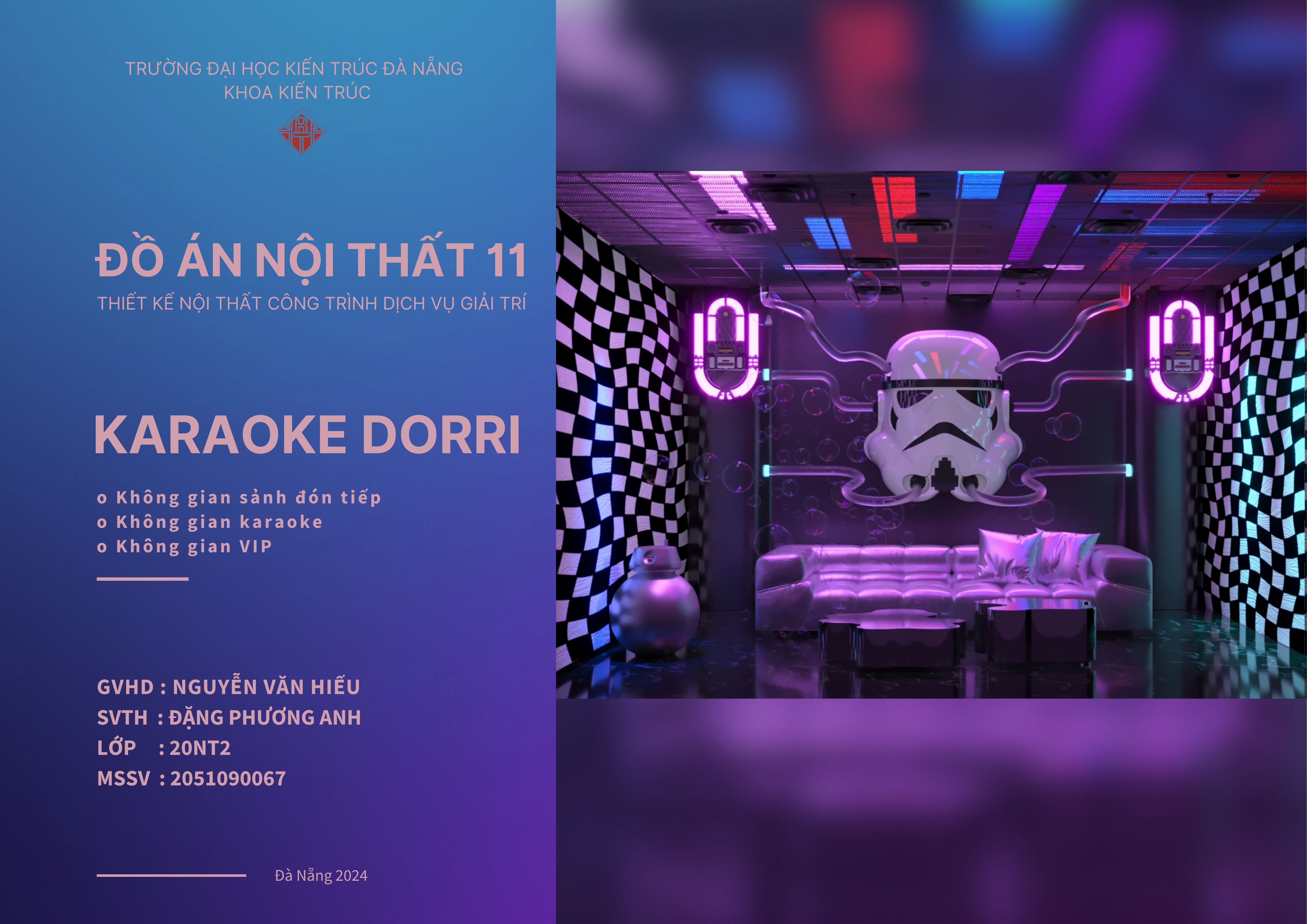 ĐỒ ÁN NỘI THẤT 11 : THIẾT KẾ CÔNG TRÌNH KARAOKE-0