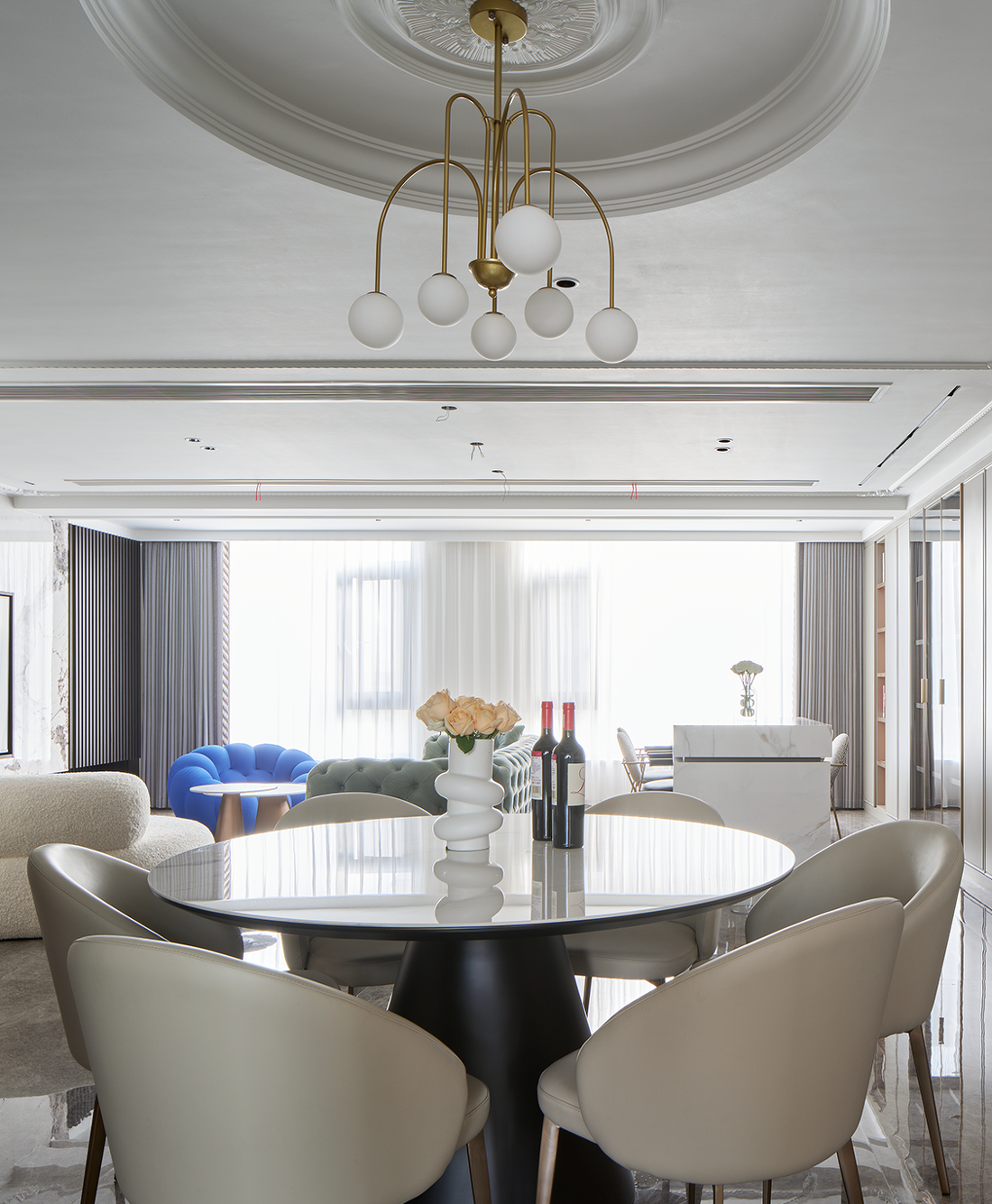 混搭法式浪漫,现代温馨家居-26