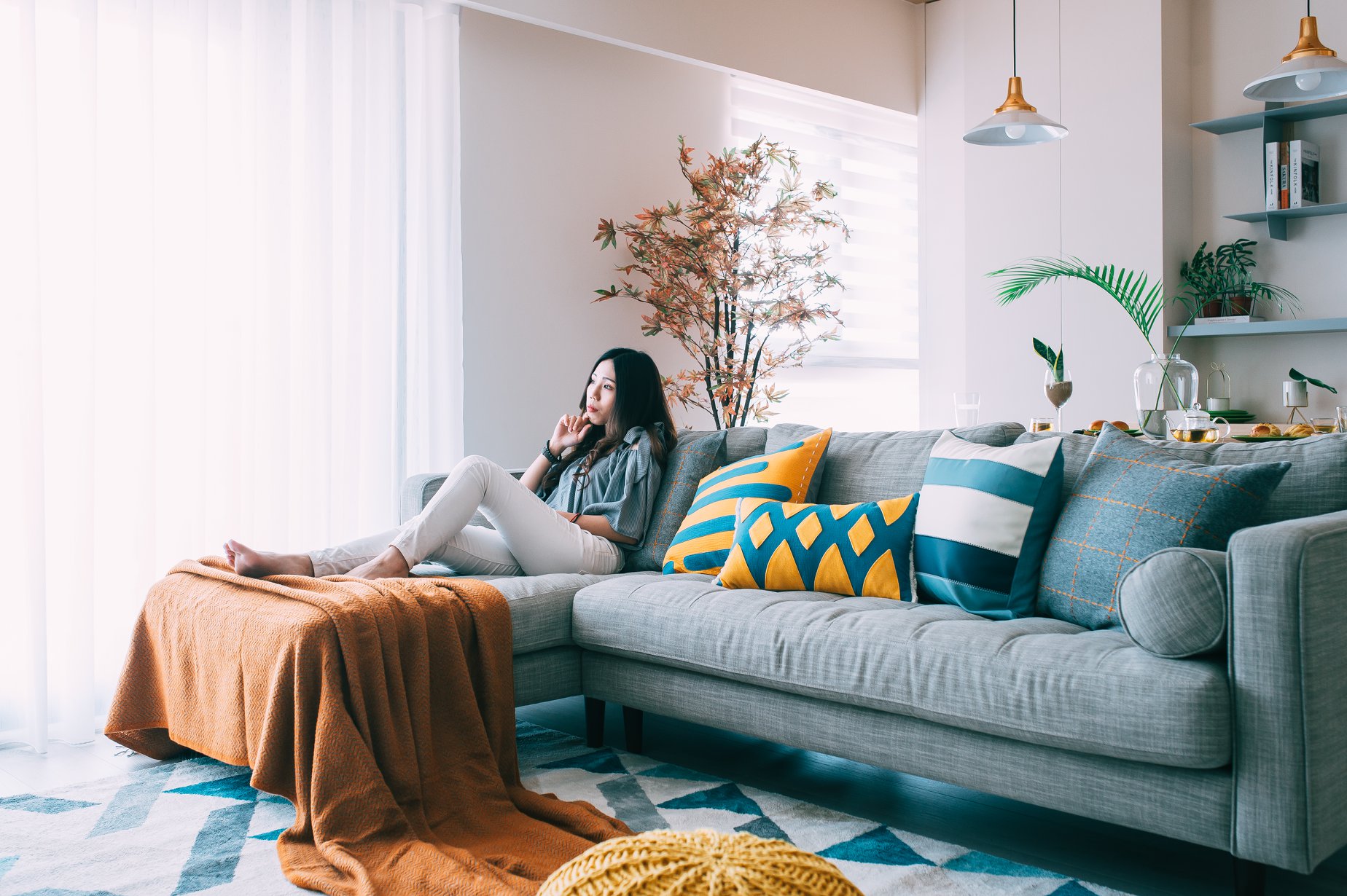 一亩绿设计 | 轻熟日系风，猫咪的家-5