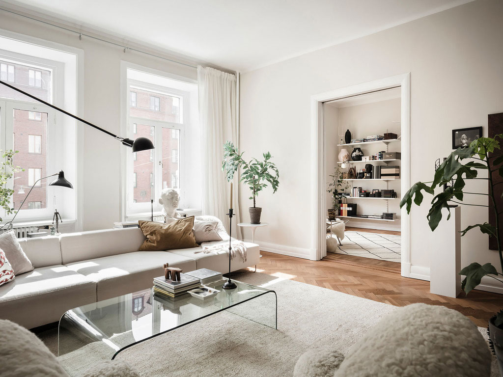 瑞典宽敞明亮的优雅公寓设计-25