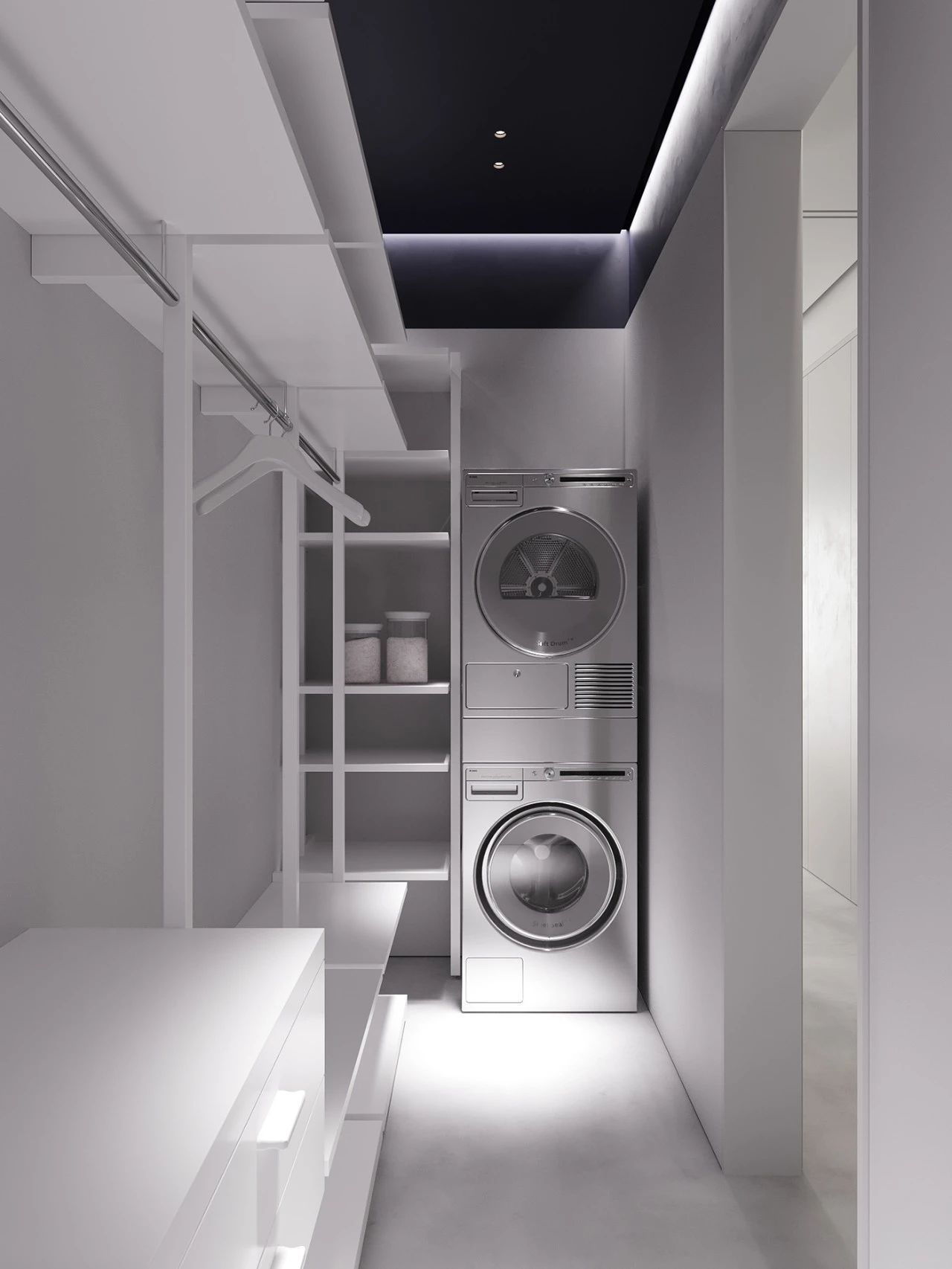 单色极简主义表达 · VIAN AA 内部设计丨俄罗斯顿河畔罗斯托夫丨Aleinikova Alina-62