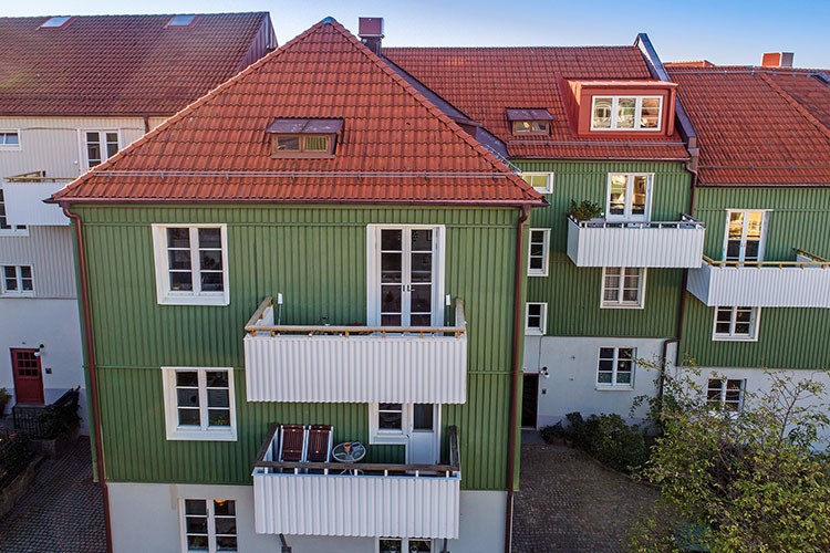 蓝色调的斯堪的纳维亚风格家居设计-14