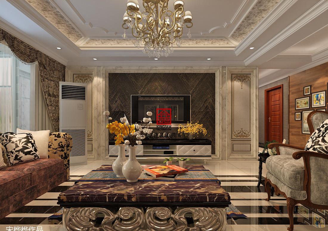 
阿尔卡迪亚荣盛城欧式怎么装—金舍装饰帮您 -4