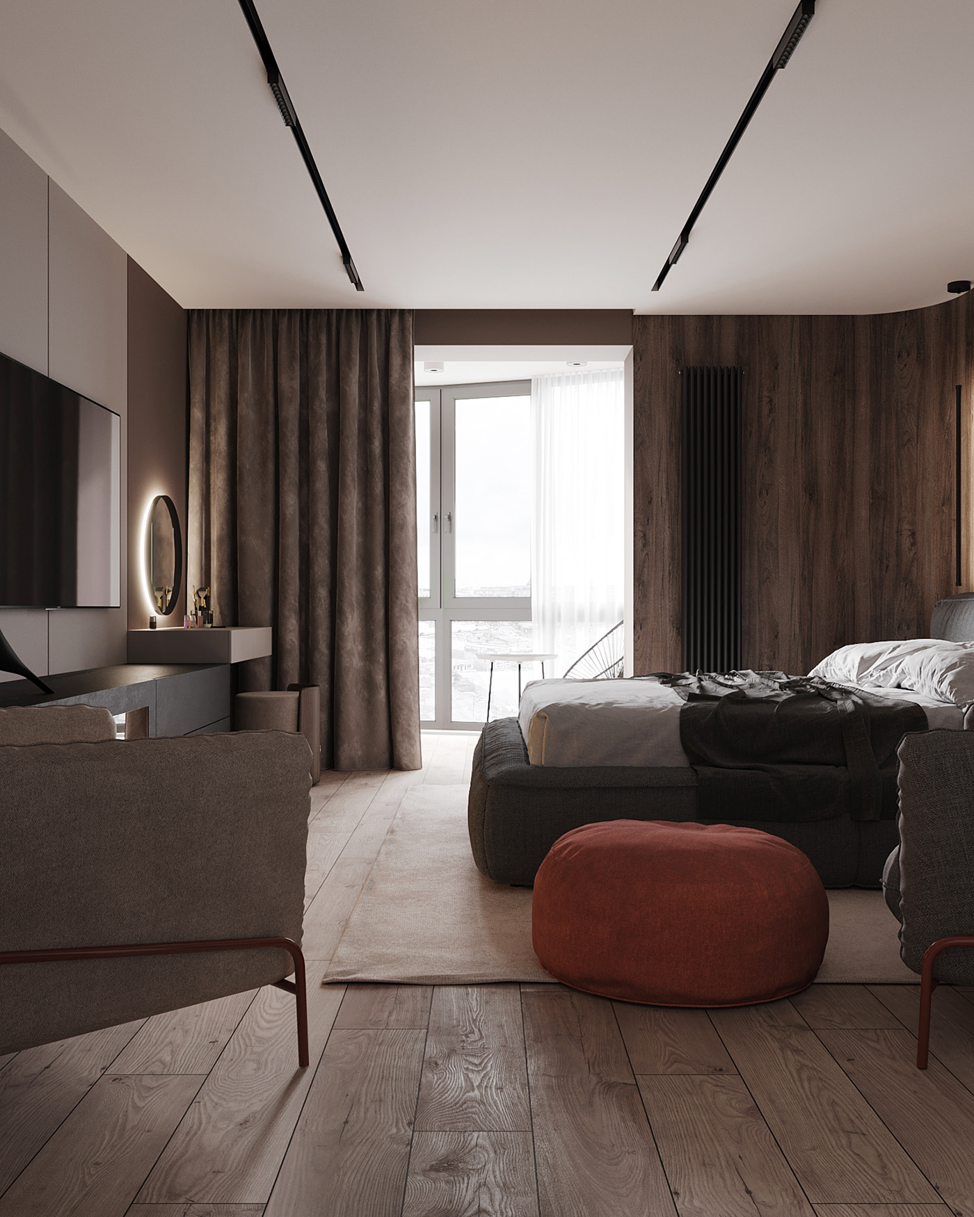 大地色系优雅沉静室内设计-18