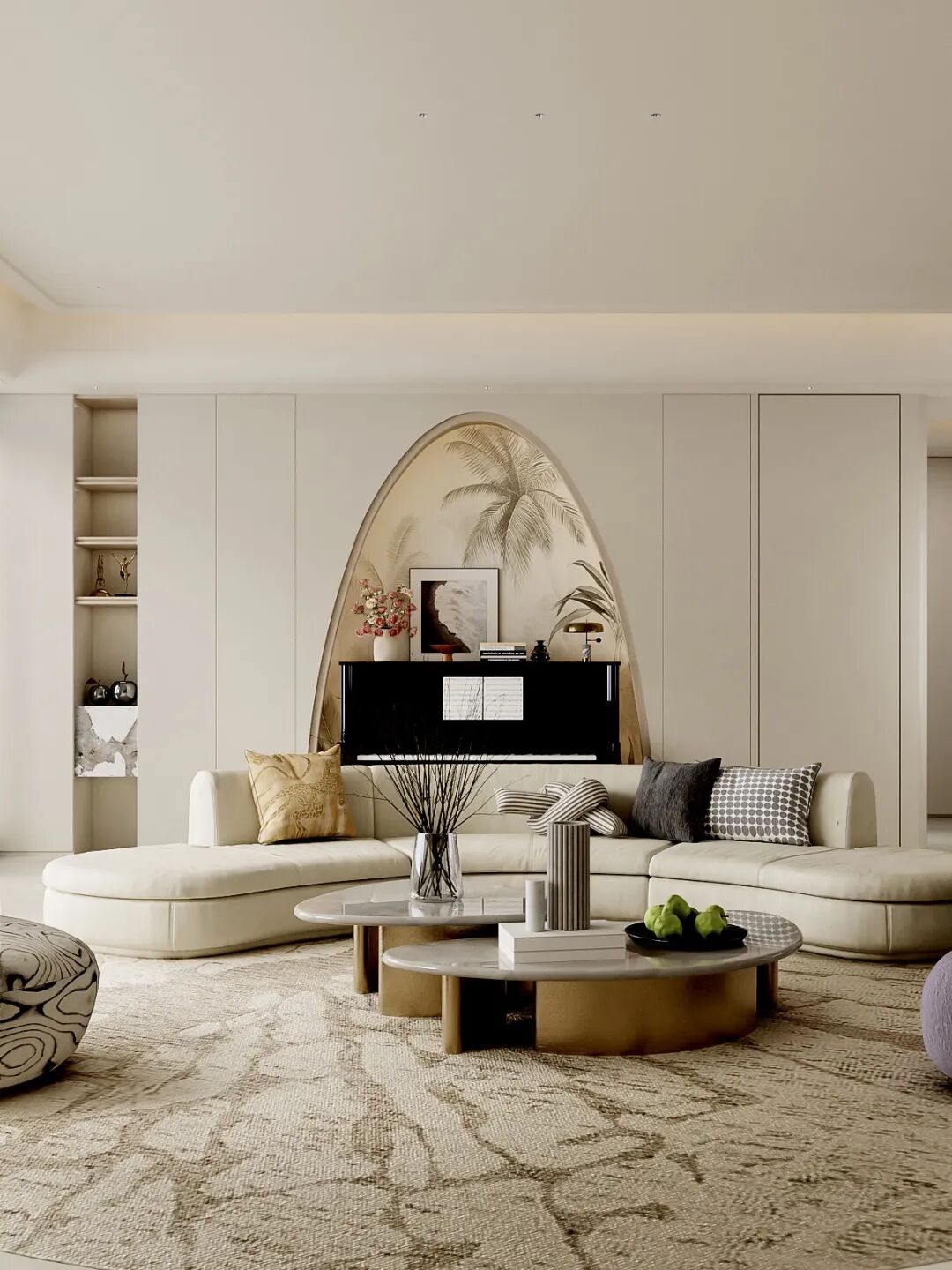 170㎡现代轻奢丨麓悦尚宸丨中国湖南丨纵向·空间设计-0