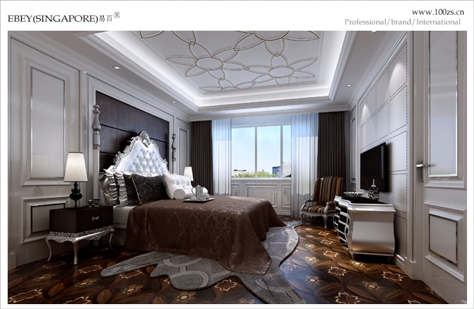 河南洛阳“江山汇”样板房设计。-11