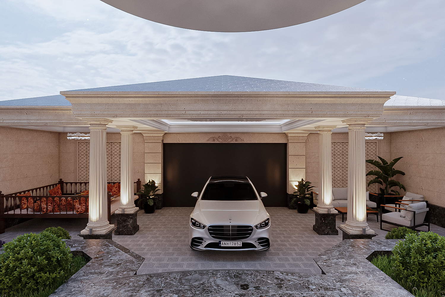 乡间别墅丨塔吉克斯坦杜尚别-12