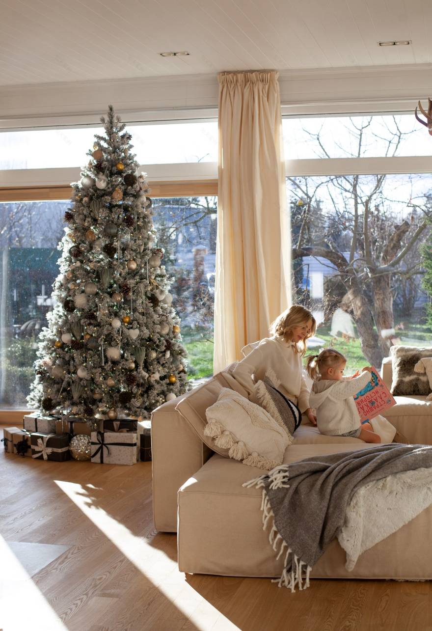 乡村住宅新年装饰设计丨设计师 Эльвира Вербицкая-50