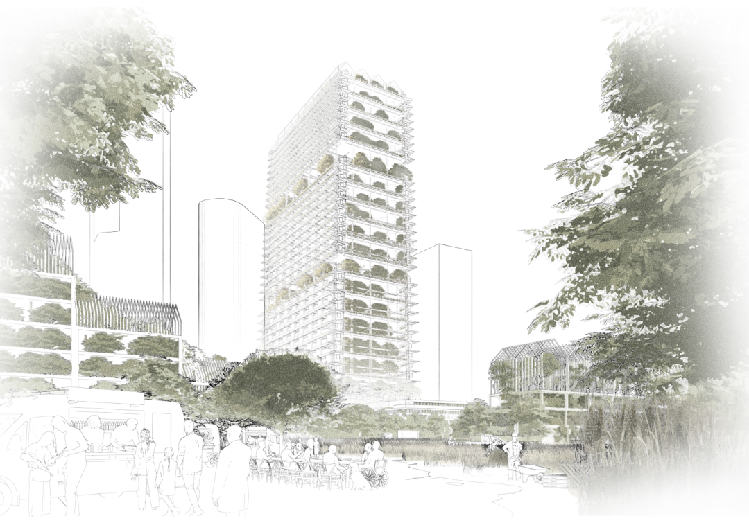 休斯顿市中心高层建筑改造——建筑文化学院（aac）工作坊成果-30