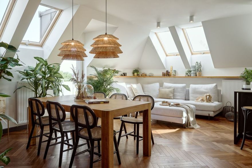 Apartament w stylu urban jungle na obrzeżach Wrocławia dla rodziców i dwóch córek - PLN Design-6