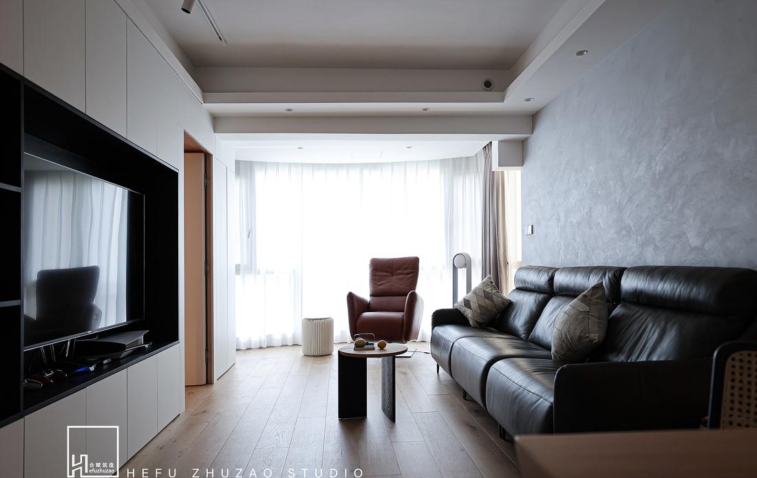 89㎡现代风爆改三房-21