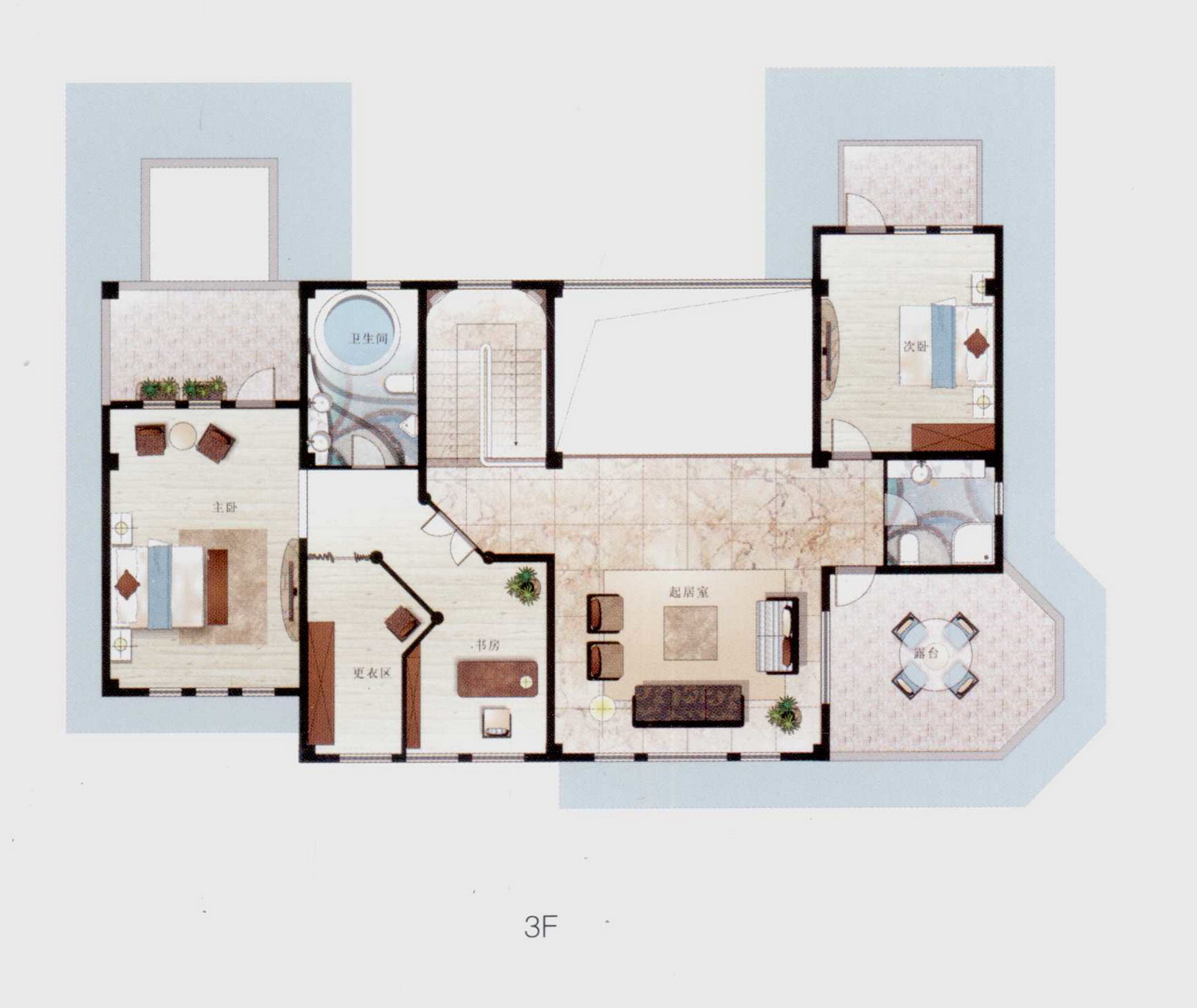 阳光地中海丨三川设计事务所-23