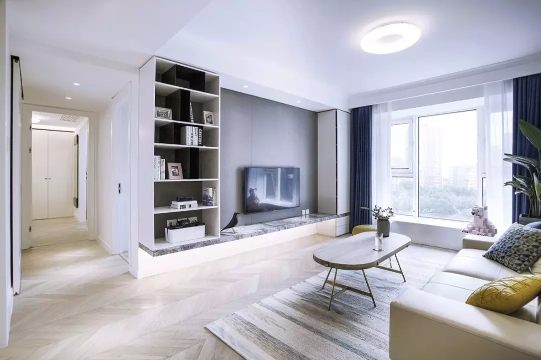 北京女主独居78㎡，改封闭厨房为吧台+开放式，主卫变身衣帽间！ 黄吉空间设计-57