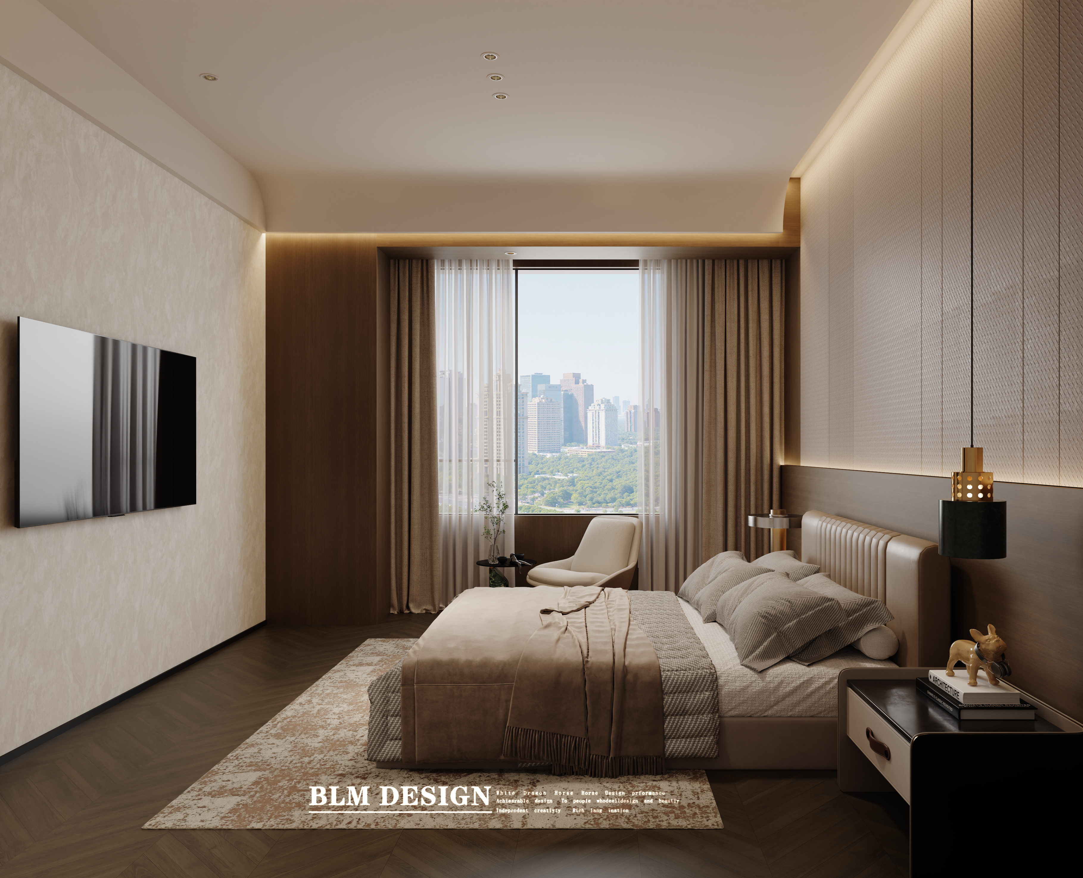 意式轻奢丨白龙马效果图-1