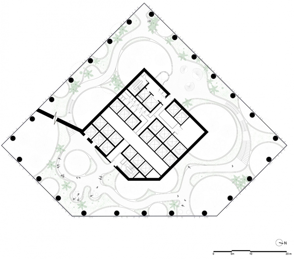 新加坡 CapitaSpring 大楼 | 垂直绿洲，花园城市的典范-81