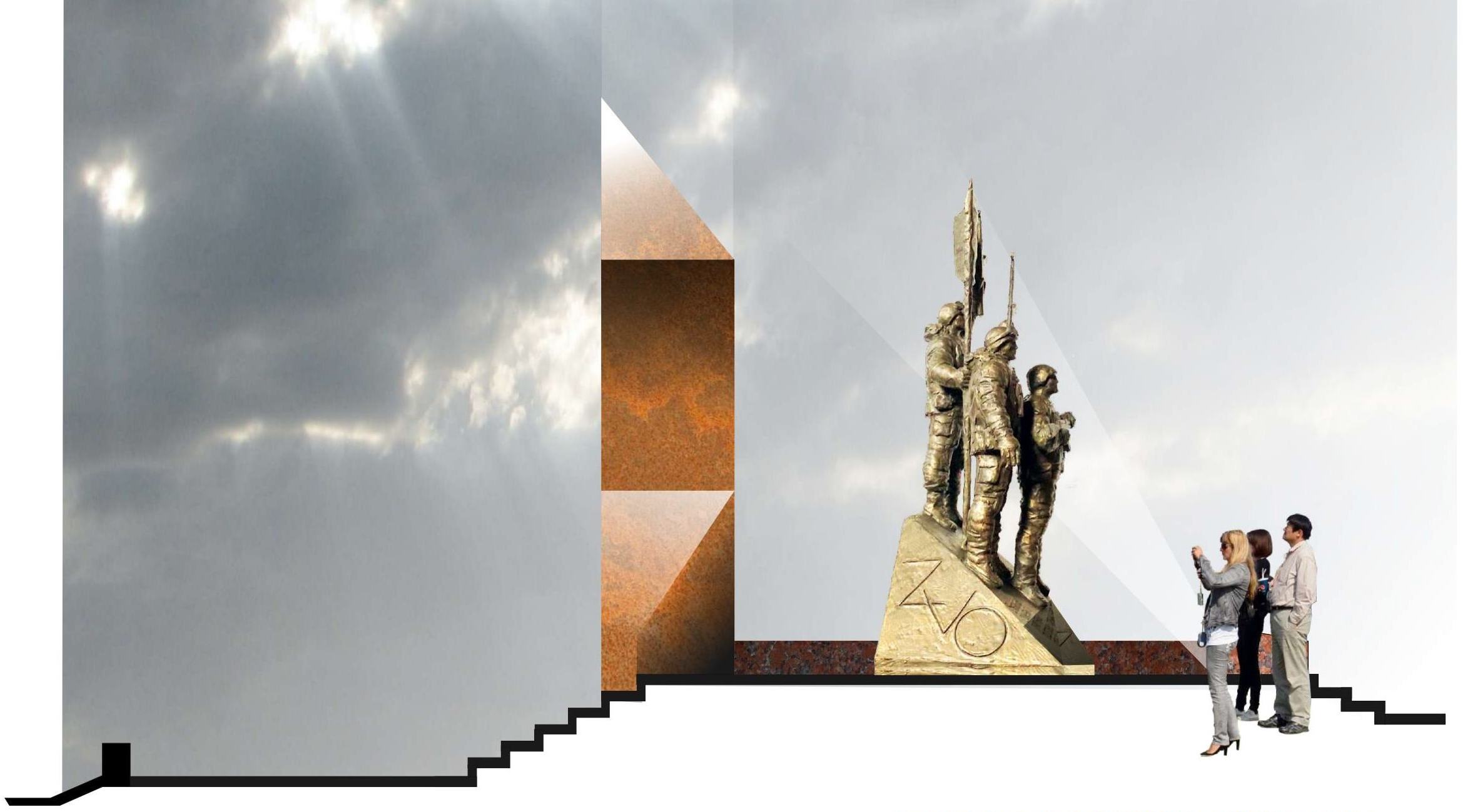 Чебоксары市“Победа”纪念公园纪念建筑及景观设计竞赛项目丨俄罗斯-56