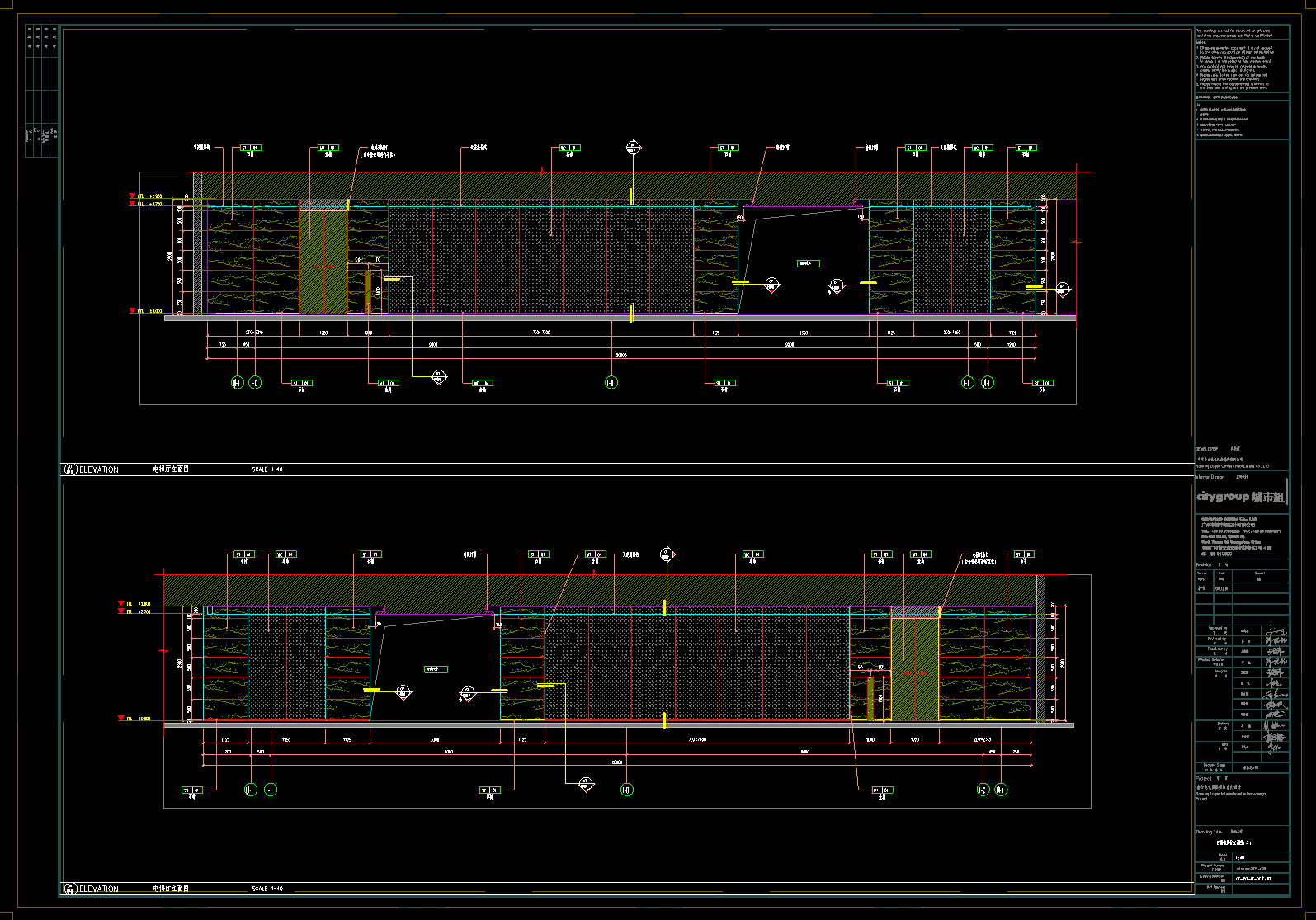 城市组 | 国际办公楼大堂公区 | 施工图-11